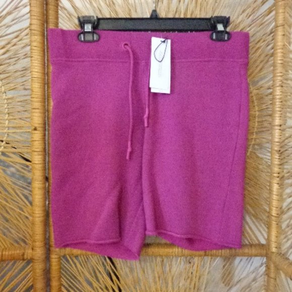 UGG Bright Berry Pink Purple Biker Gym Exercise Shorts sz M WVT